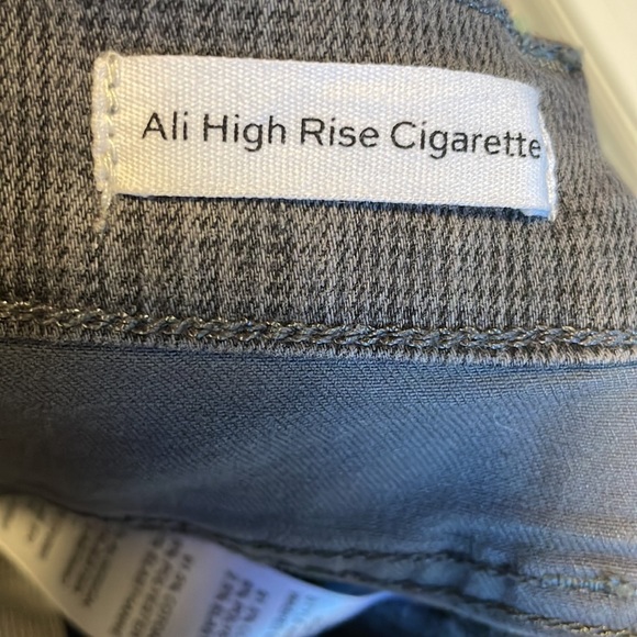 Frame Ali high-rise in grey plaid - Picture 8 of 11